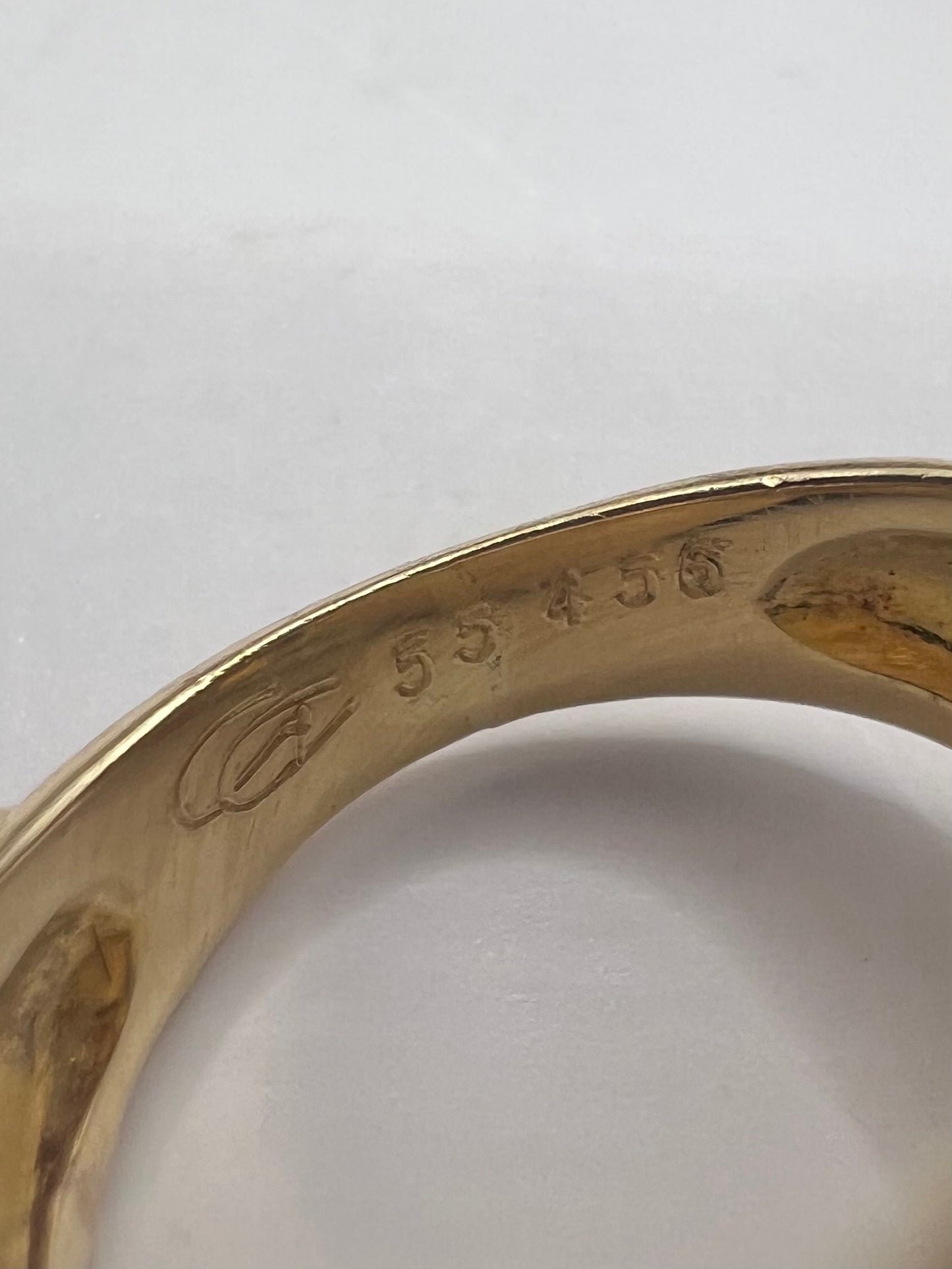 Rare Carrera Y Carrera 18ct Yellow Gold Baroque Pearl Lady’s Head Ring