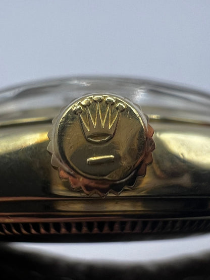 Rolex 60’s Date - Solid Gold - Champagne Double Signed Dial - 34mm