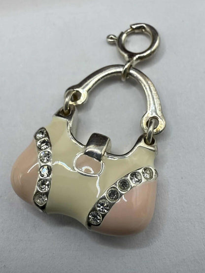 Quality 925 Sterling Silver Hand Bag Charm • 5.73 Grams