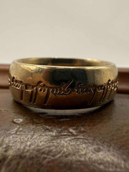 Quality 9ct Rose Gold Lord Of The Rings Wedding Band • 6.46 Grams • Size - M½