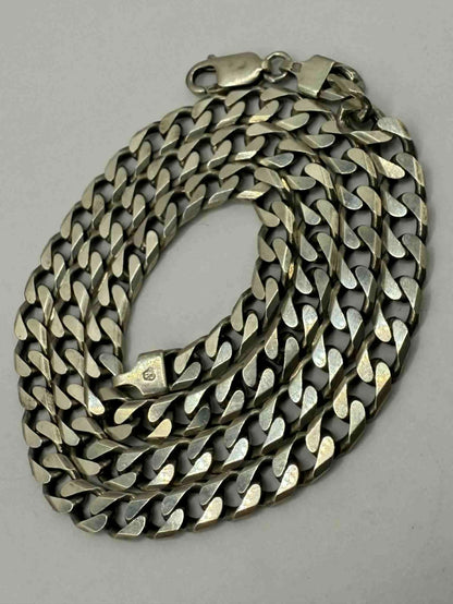 Quality 925 Sterling Silver Curb Chain • 20 Inch • 32.46 Grams