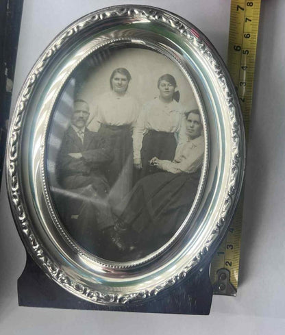 Quality Silver Trimmed Wooden Frame & Hidden Gospel Of Saint John