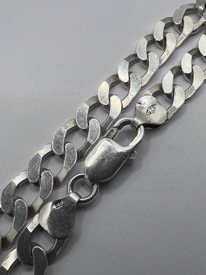 Quality 925 Sterling Silver Curb Bracelet • 15.54 Grams • 8 Inch