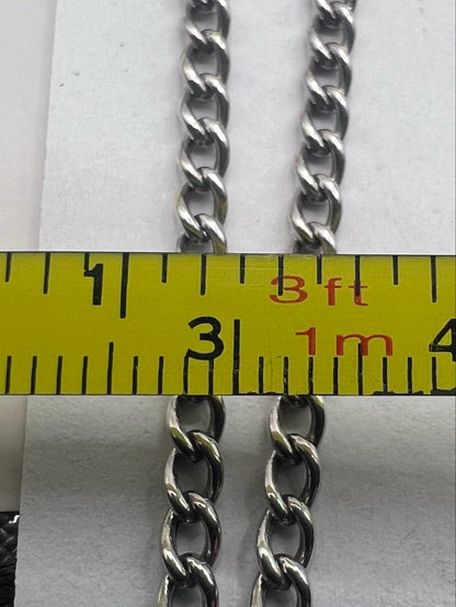Quality 925 Sterling Silver Curb Chain - 13.28 Grams - 28 Inch