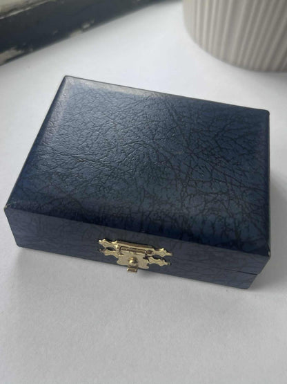 Rare Solid Silver Masonic Chessboard Snuff Box - 69.68 Grams - Original Case