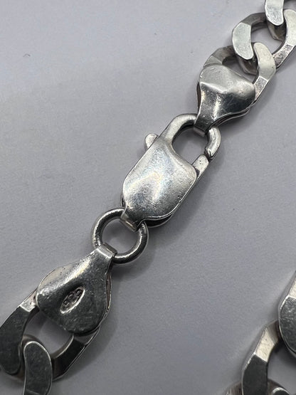 Quality 925 Sterling Silver Curb Bracelet • 15.54 Grams • 8 Inch