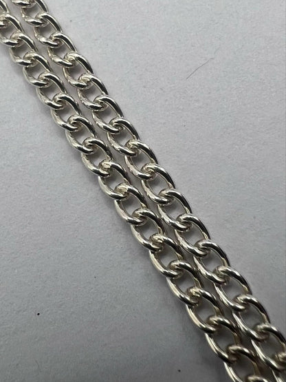 Quality 925 Sterling Silver Cross & Chain Set - 9.69 Grams - 24 Inch