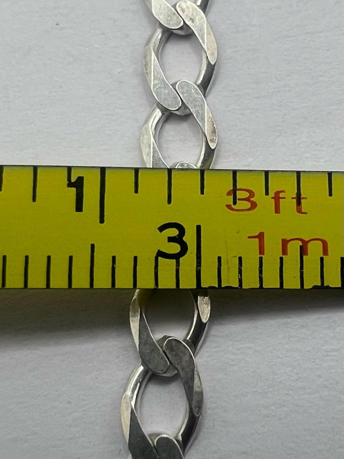 Quality 925 Sterling Silver Curb Chain - 6.63 Grams - 18"