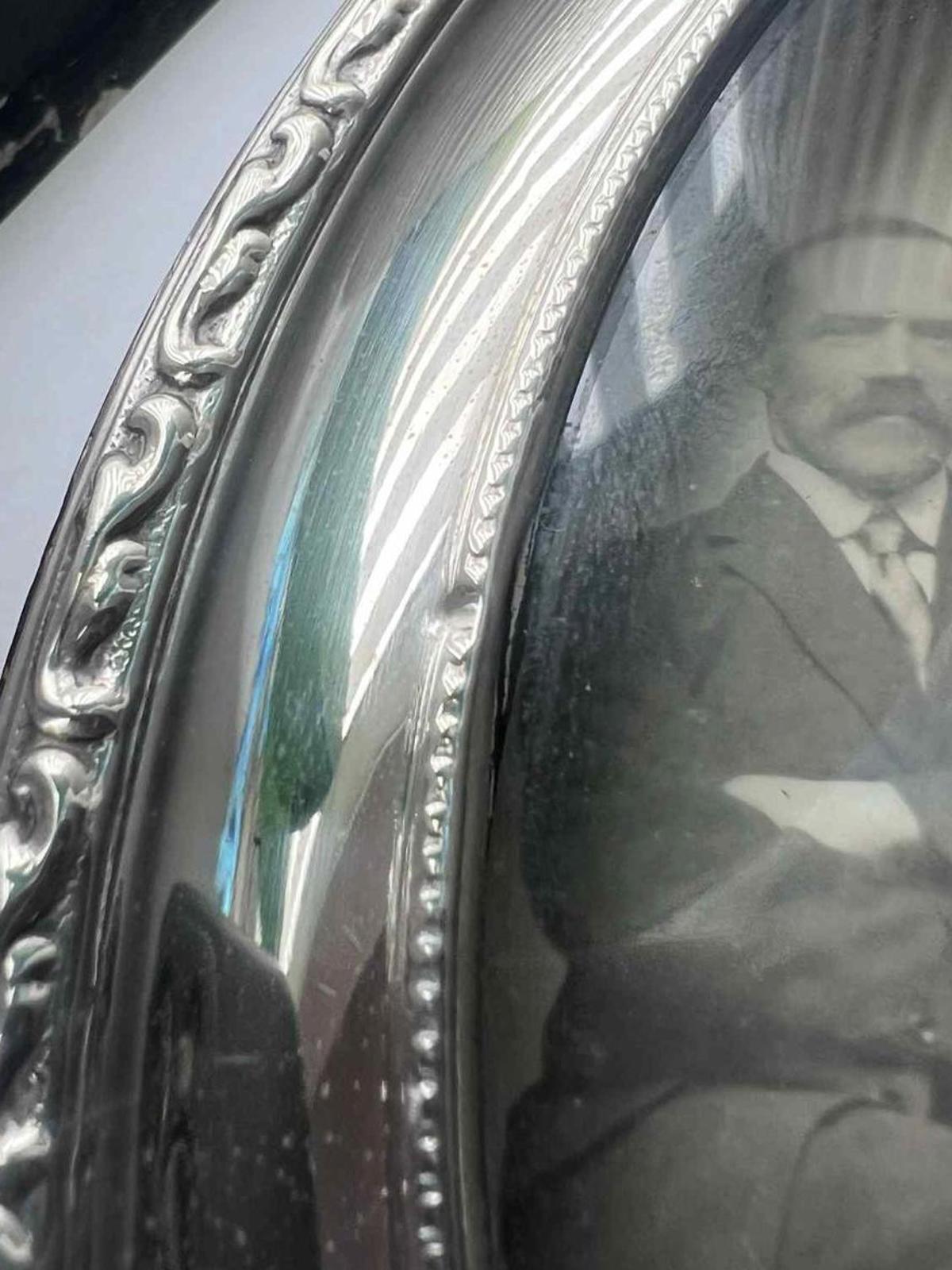 Quality Silver Trimmed Wooden Frame & Hidden Gospel Of Saint John