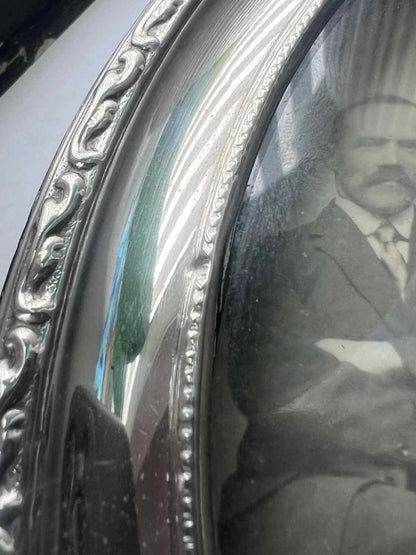 Quality Silver Trimmed Wooden Frame & Hidden Gospel Of Saint John