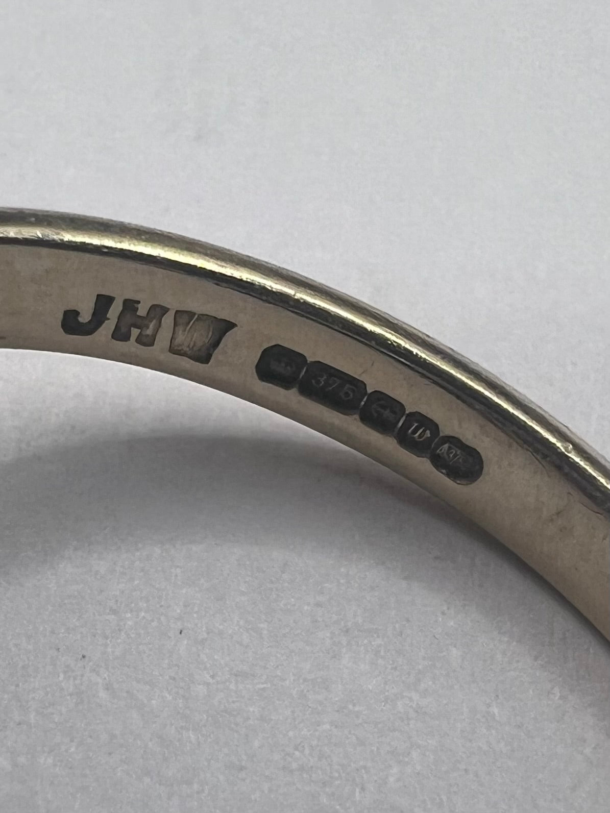 Vintage 9ct Yellow Gold Masonic Spinner Signet Ring - T