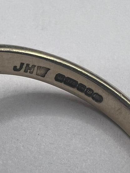 Vintage 9ct Yellow Gold Masonic Spinner Signet Ring - T