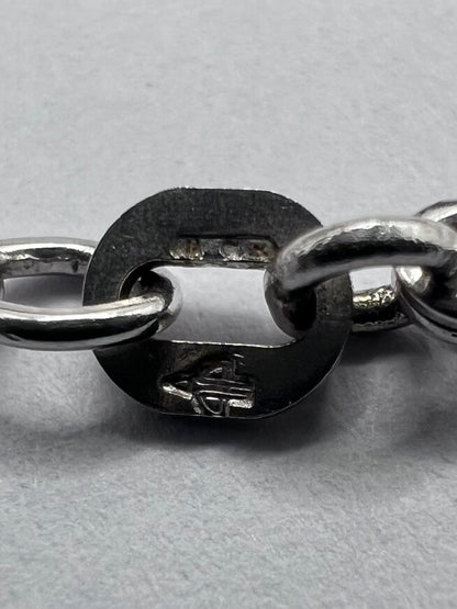 Vintage 18ct White Gold Italian Chain - 5.71 Grams