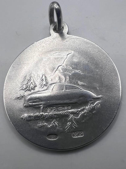 Quality 925 Sterling Silver Robert Roberts St Christopher Pendant - 8.67 Grams