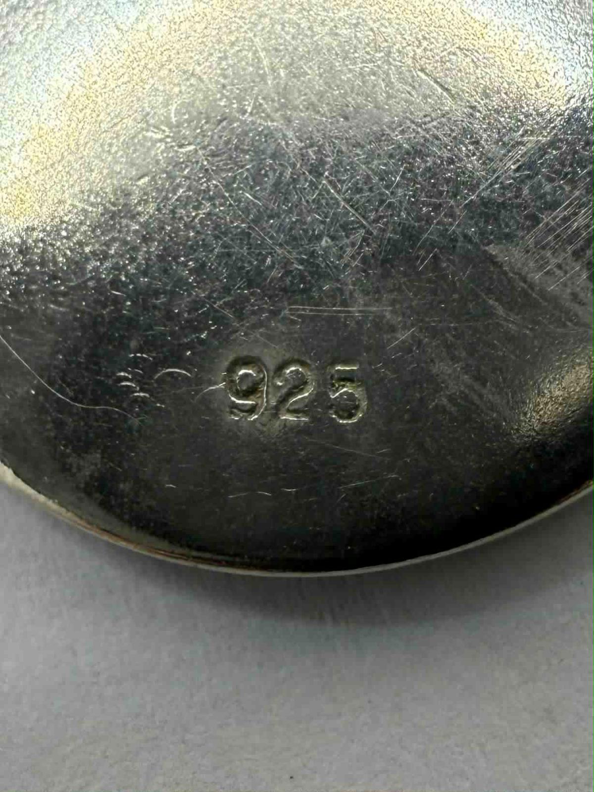 Quality 925 Sterling Silver Yin and Yang Pendant • 2.87 Grams