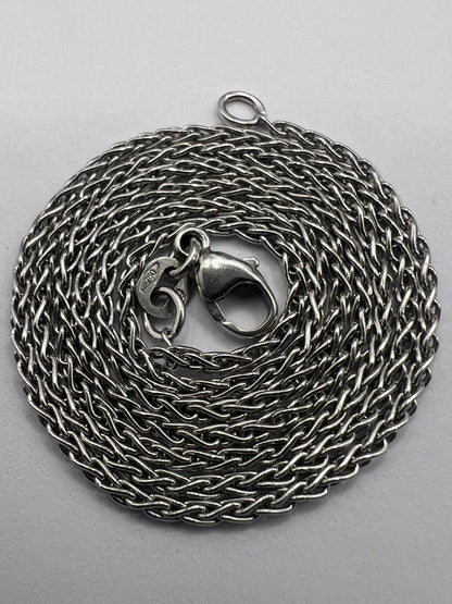 Vintage 18ct White Gold Italian Chain - 5.71 Grams