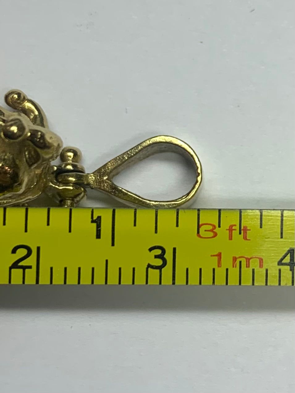 Vintage 9ct Yellow Gold Articulated Jester Pendant ~ 15.45 Grams