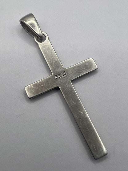 Quality 925 Sterling Silver Cross Pendant - 4.67 Grams