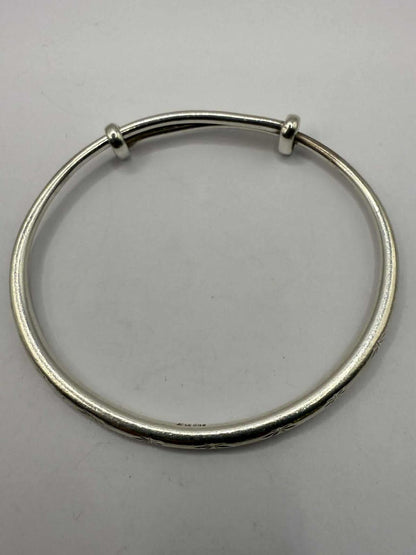 Quality 999 Silver Chinese Adjustable Bangle • 21.14 Grams