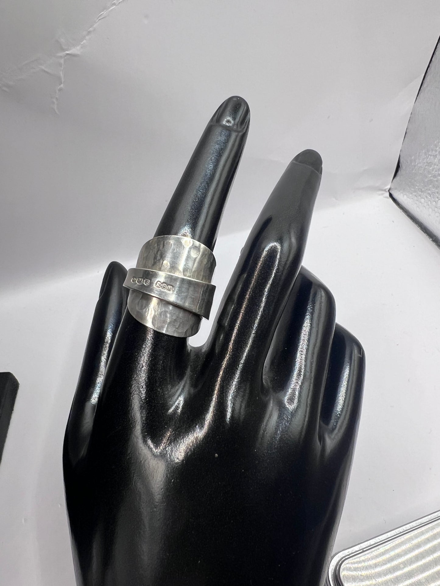 Unique 925 Sterling Silver Spoon Ring  - R