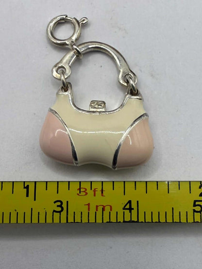 Quality 925 Sterling Silver Hand Bag Charm • 5.73 Grams