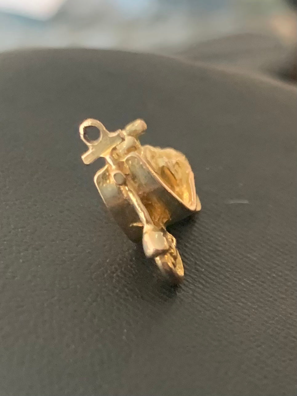 Vintage 9ct Yellow Gold Vespa Charm - 2.50 Grams