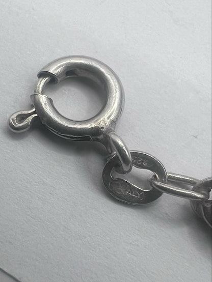 Quality 925 Sterling Silver Rope Necklace - 15.12 Grams - 18"