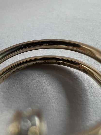 Cartier 18ct Yellow Gold Diamond Set Juste un Clou Ring - M/52½