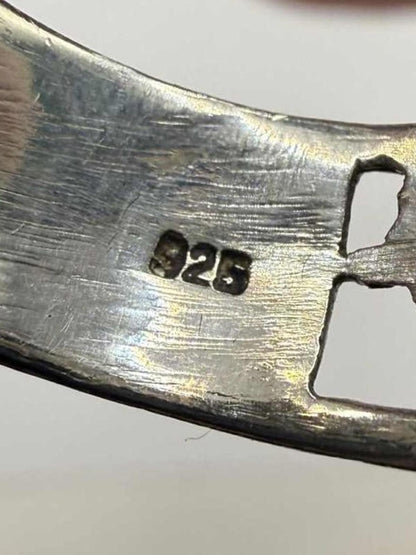 Quality 925 Sterling Silver Dolphin Ring • Size - U • 3.62 Grams