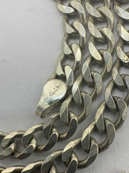 Quality 925 Sterling Silver Curb Chain - 16.28 Grams - 17.5"