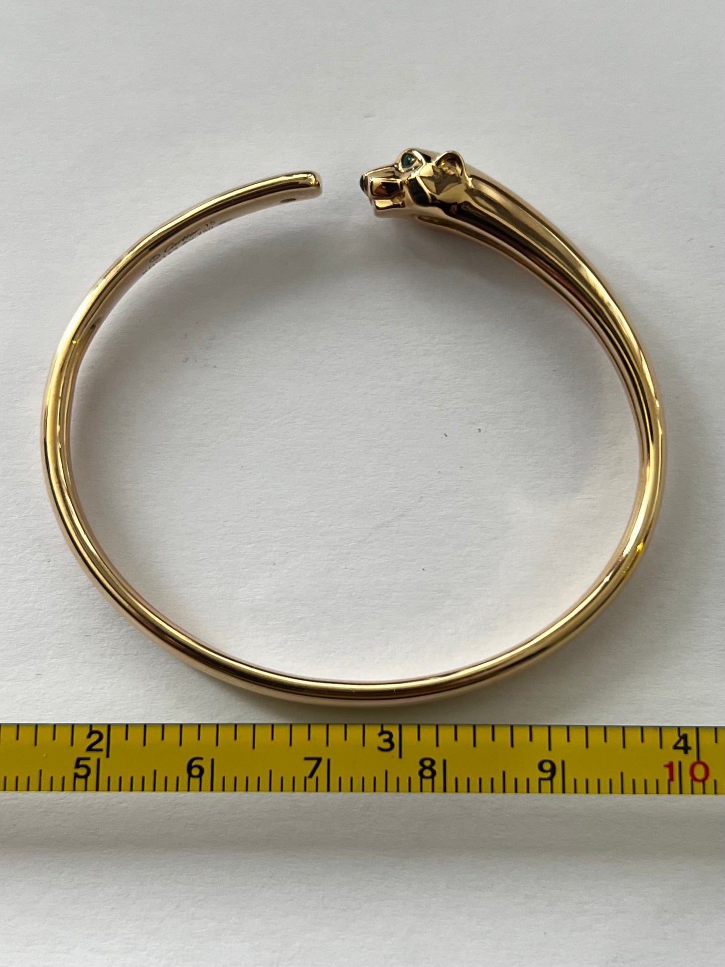 18ct Yellow Gold Panthère De Cartier Bracelet ~ 18.92 Grams ~ Size - 15