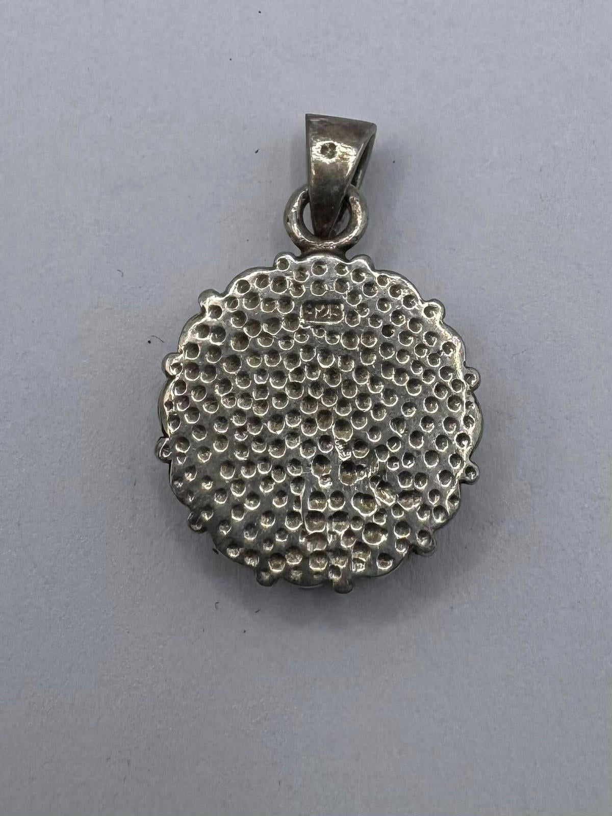 Vintage 925 Sterling Silver Pearl Cluster Pendant - 7.98 Grams