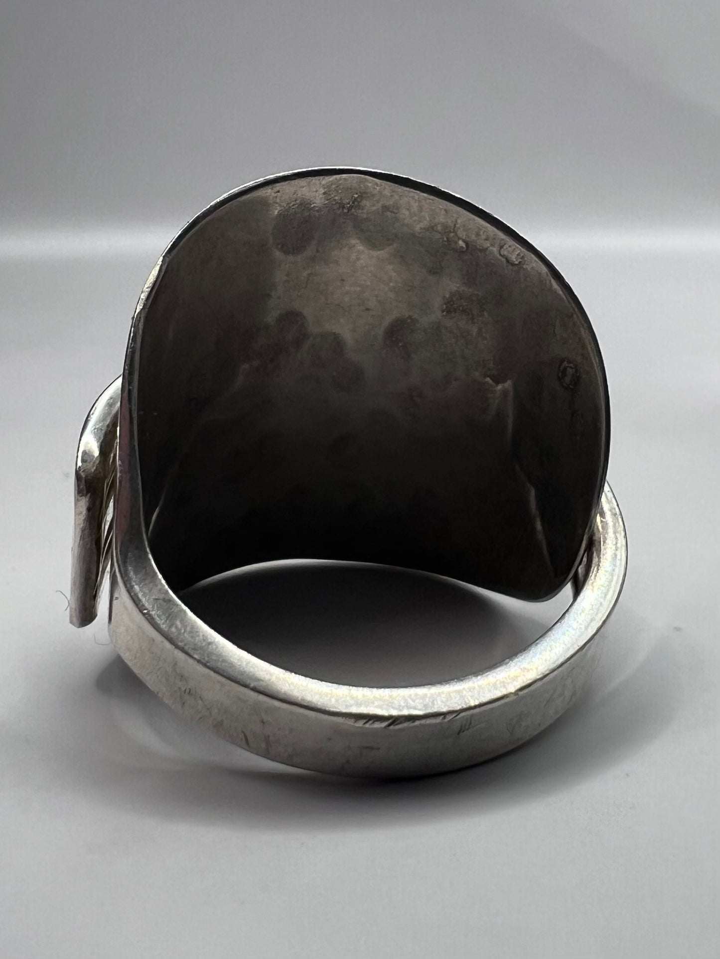 Unique 925 Sterling Silver Spoon Ring  - R
