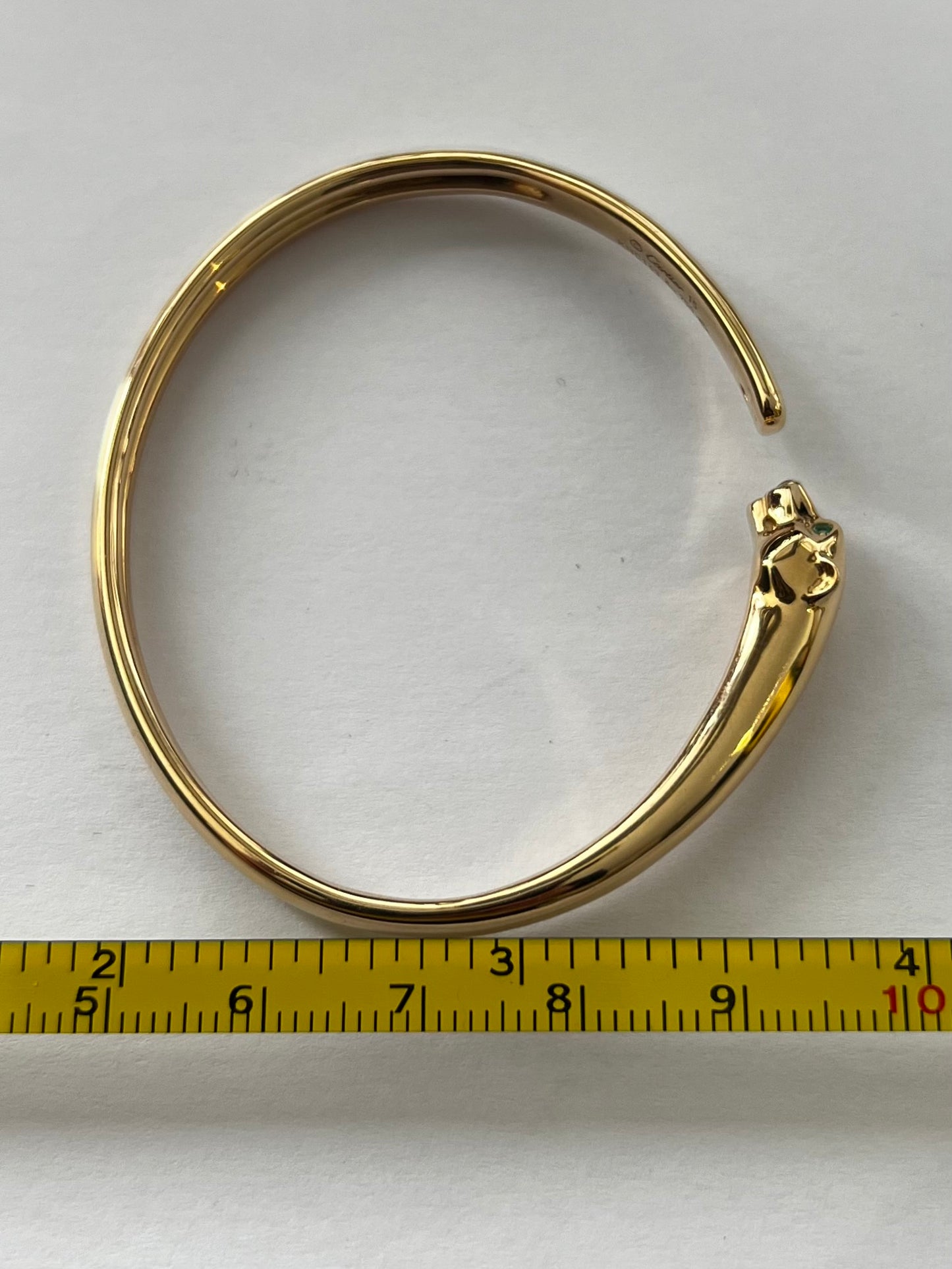 18ct Yellow Gold Panthère De Cartier Bracelet ~ 18.92 Grams ~ Size - 15