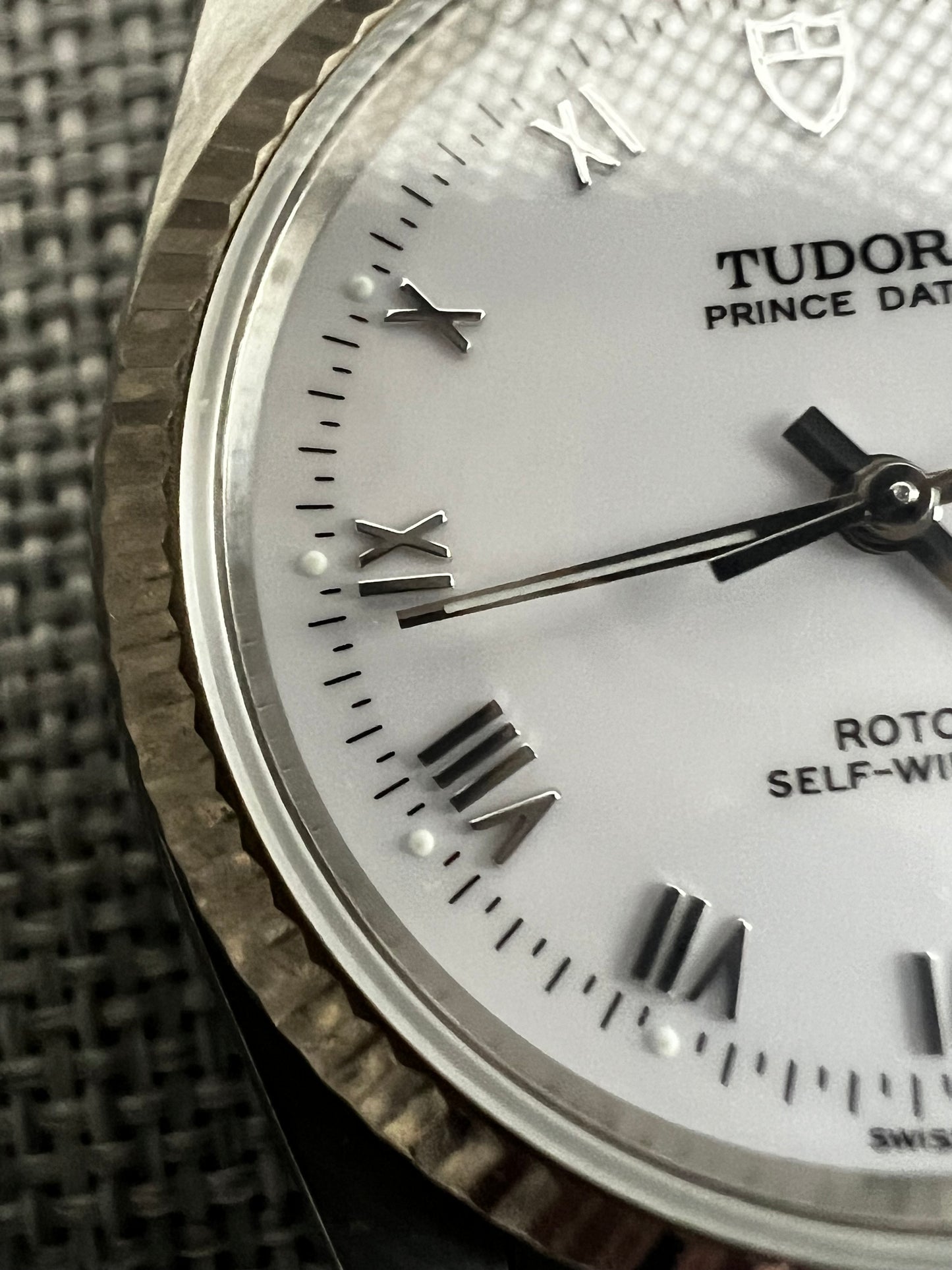 Tudor Prince Date Roman Numerals 2012 Stainless Steel Men’s Watch - 34mm