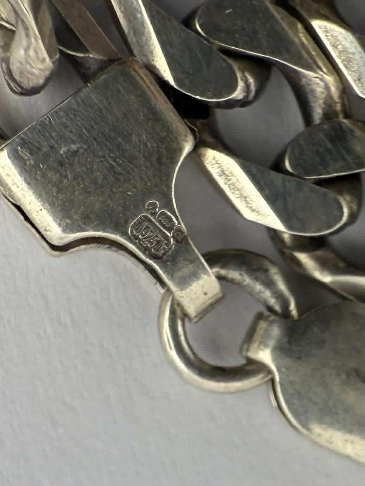 Quality 925 Sterling Silver Curb Chain • 20 Inch • 32.46 Grams