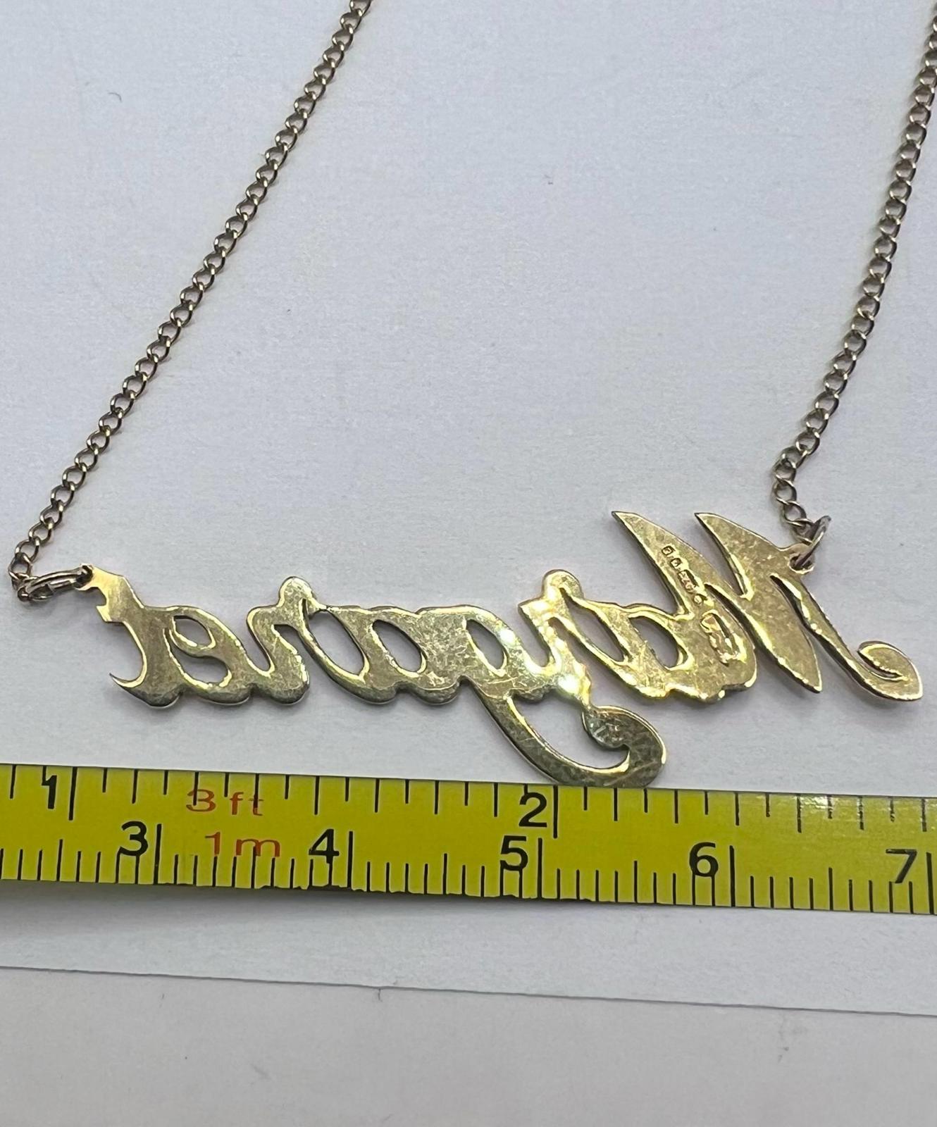 Quality "Margaret" Pendant & Chain Set - 3.05 Grams - 16 Inch
