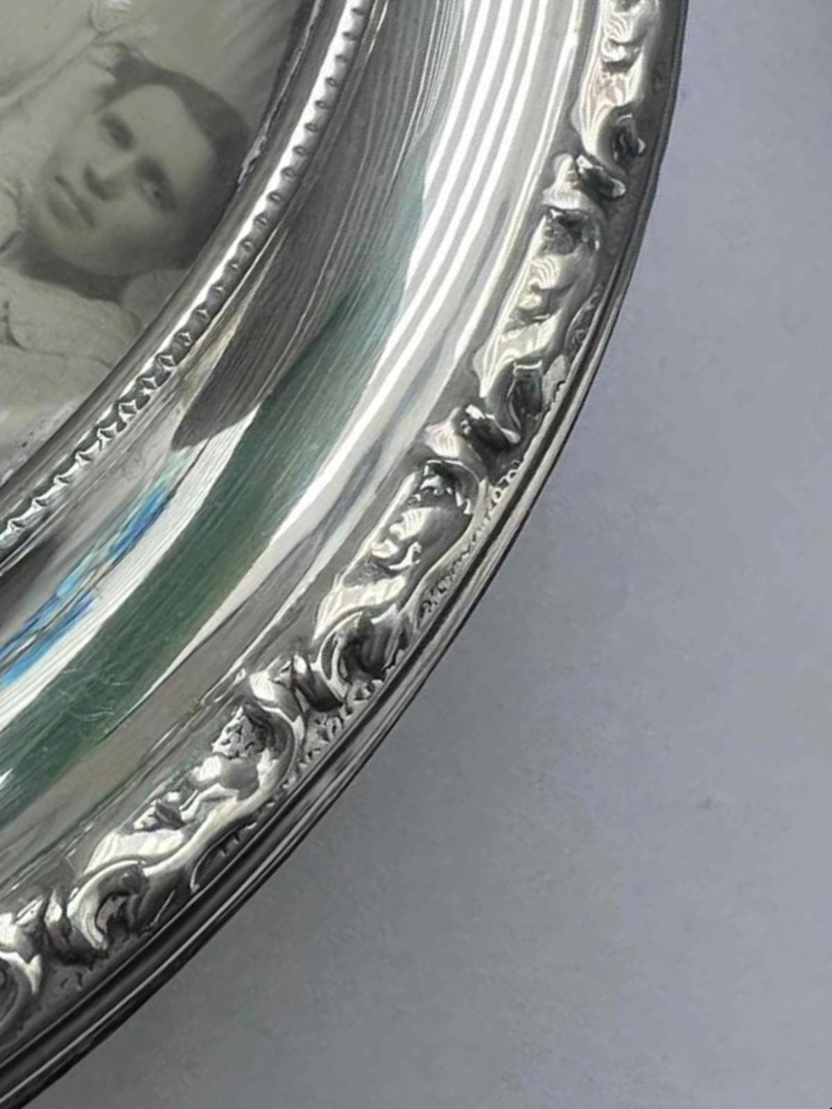 Quality Silver Trimmed Wooden Frame & Hidden Gospel Of Saint John