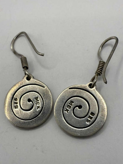 Quality 925 Sterling Silver Mexican Dangle Earrings • 8.51 Grams