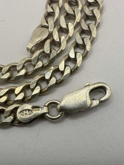 Quality 925 Sterling Silver Curb Chain - 16.28 Grams - 17.5"