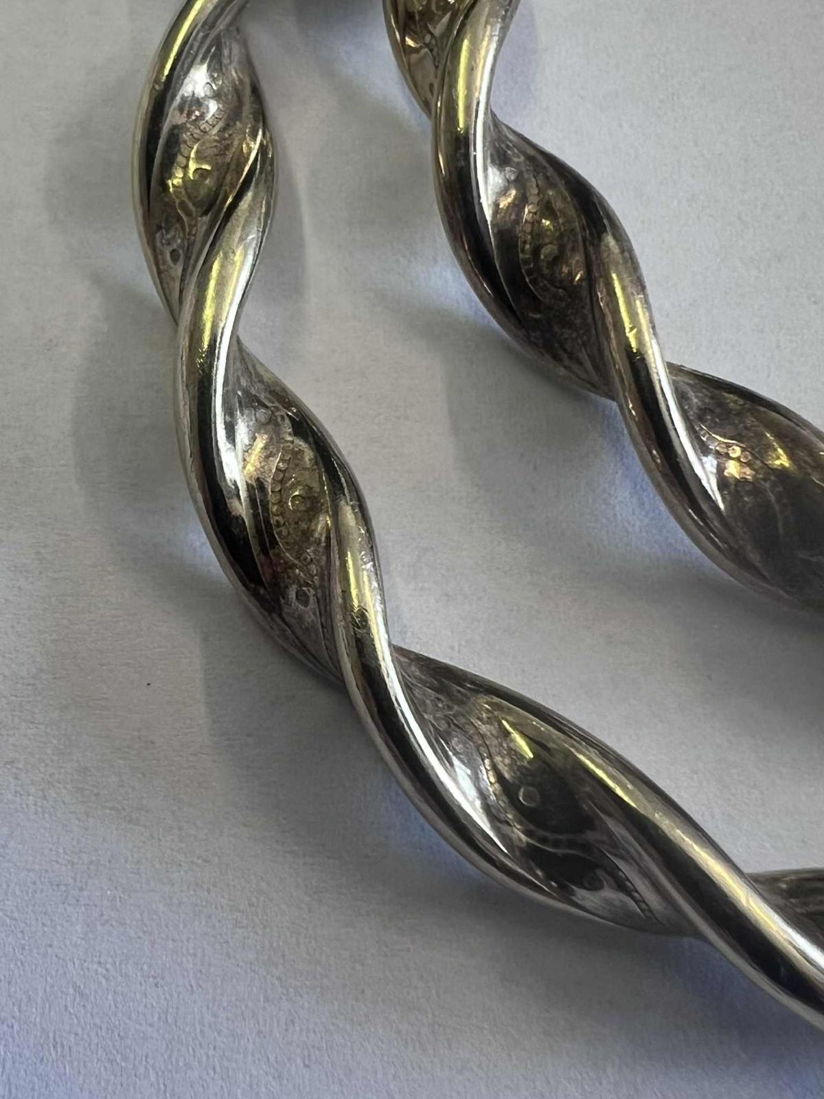 Large 925 Sterling Silver Hoop Earrings • 21.81 Grams