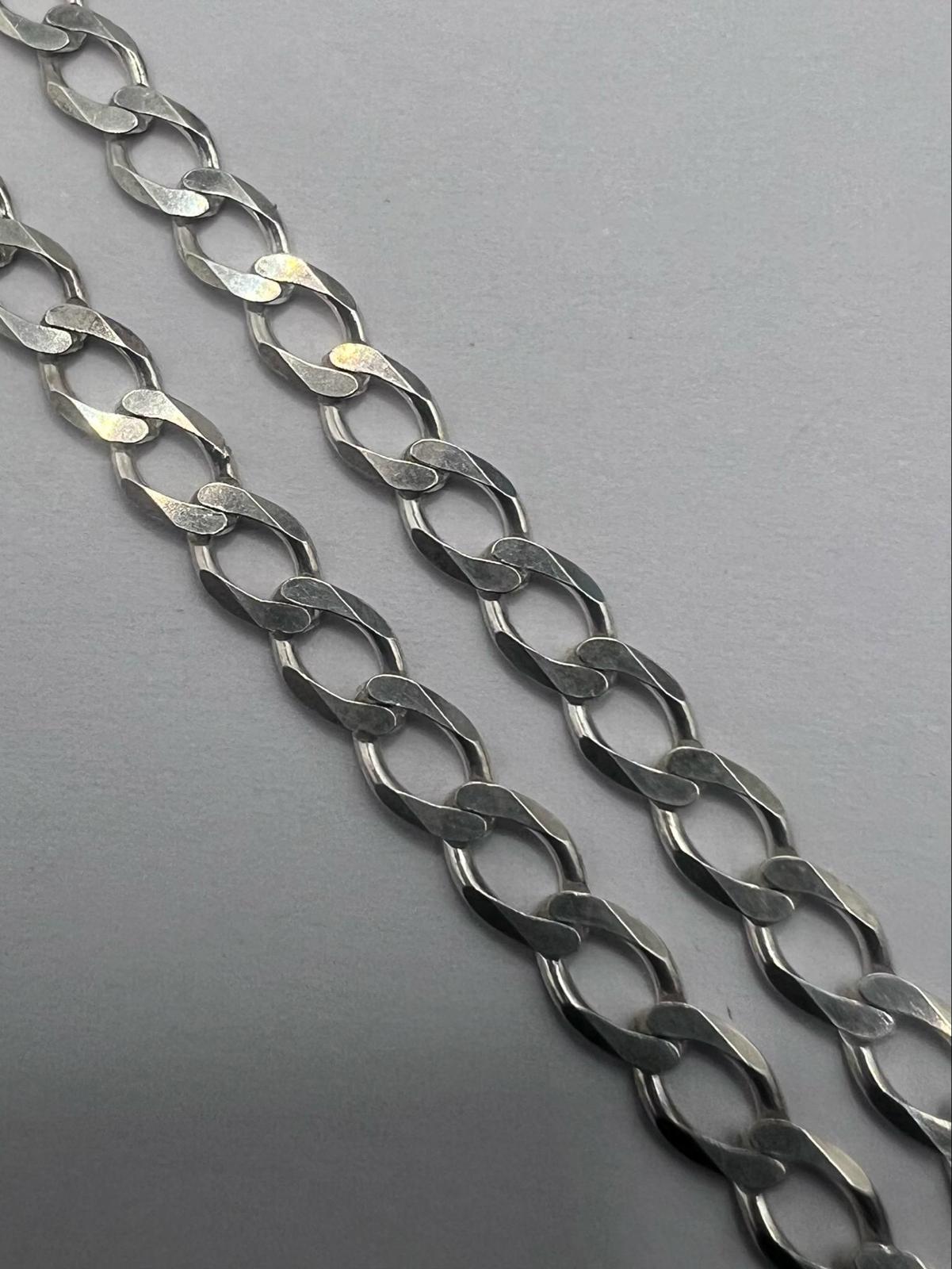 Quality 925 Sterling Silver Curb Chain - 6.63 Grams - 18"