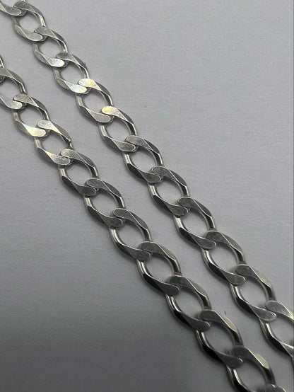 Quality 925 Sterling Silver Curb Chain - 6.63 Grams - 18"