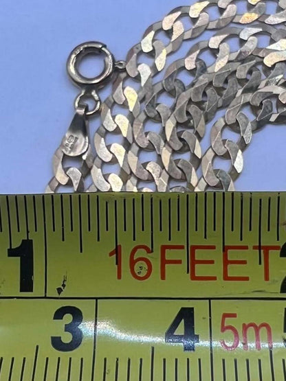 Quality 9ct Yellow Gold Curb Chain - 7.75 Grams - 20 Inch