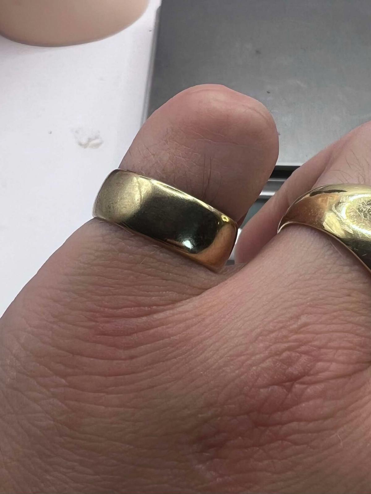 Vintage 9ct Yellow Gold Wedding Band - 4.06 Grams - O