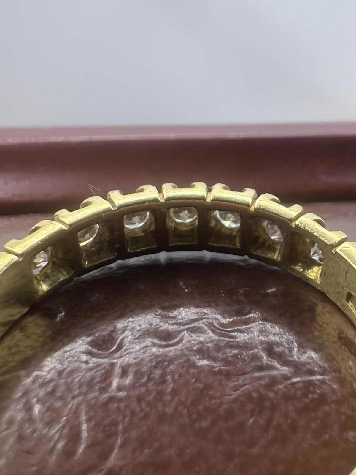 Quality 18ct Yellow Gold 0.42ct Diamond Set Ring • 3.71 Grams • Size - P