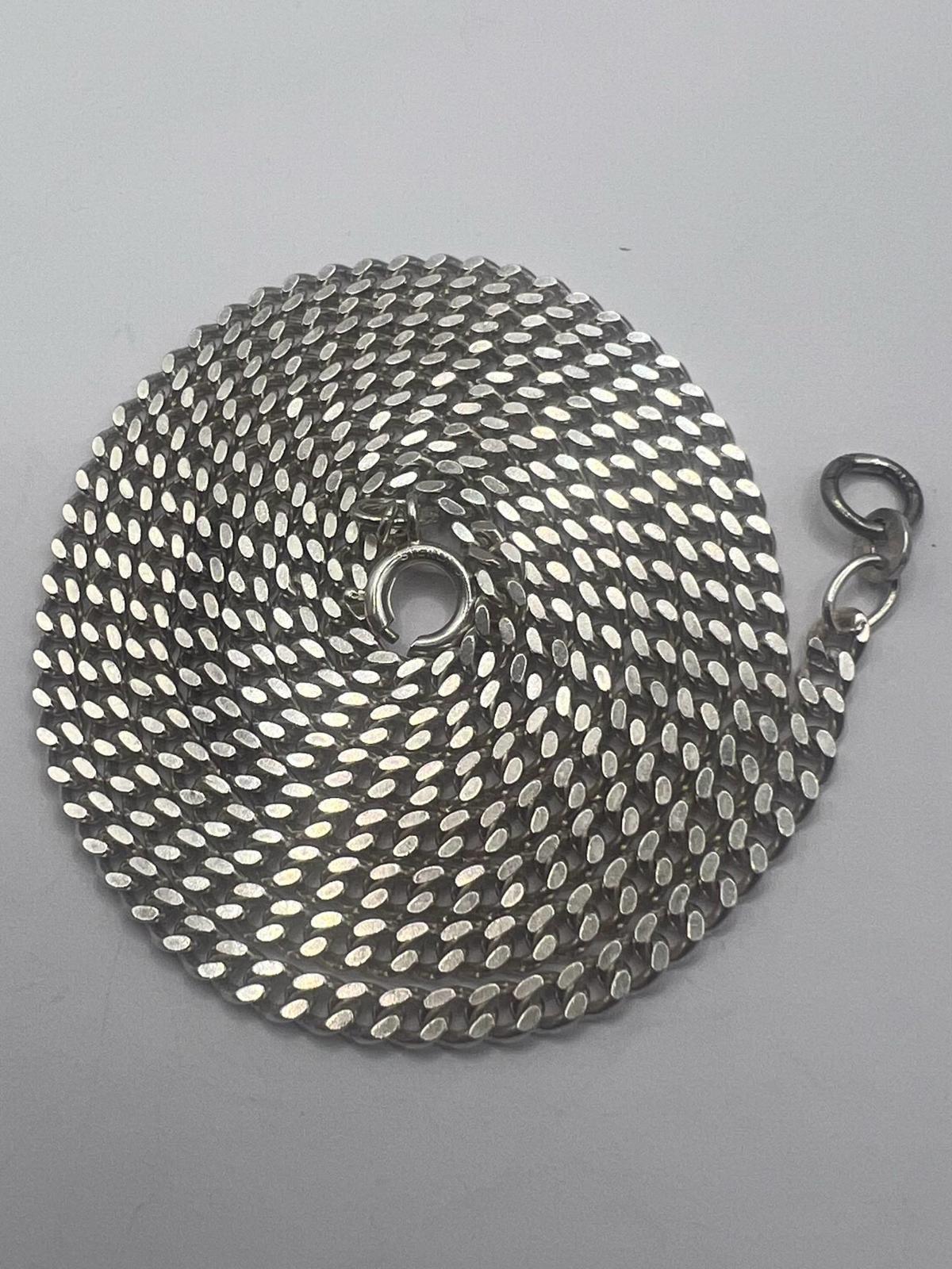 Quality 925 Sterling Silver Curb Chain - 22.23 Grams - 28"
