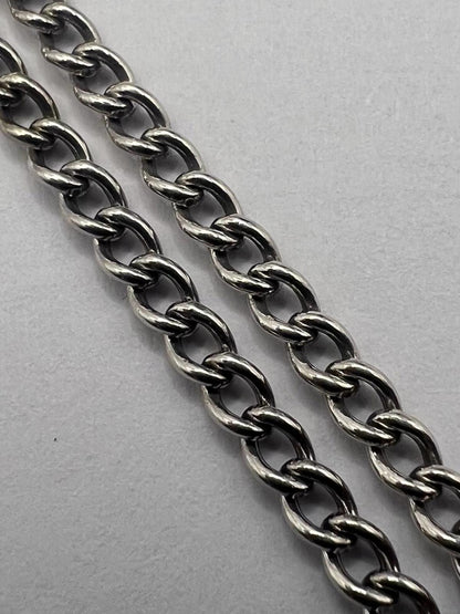 Quality 925 Sterling Silver Curb Chain - 13.28 Grams - 28 Inch