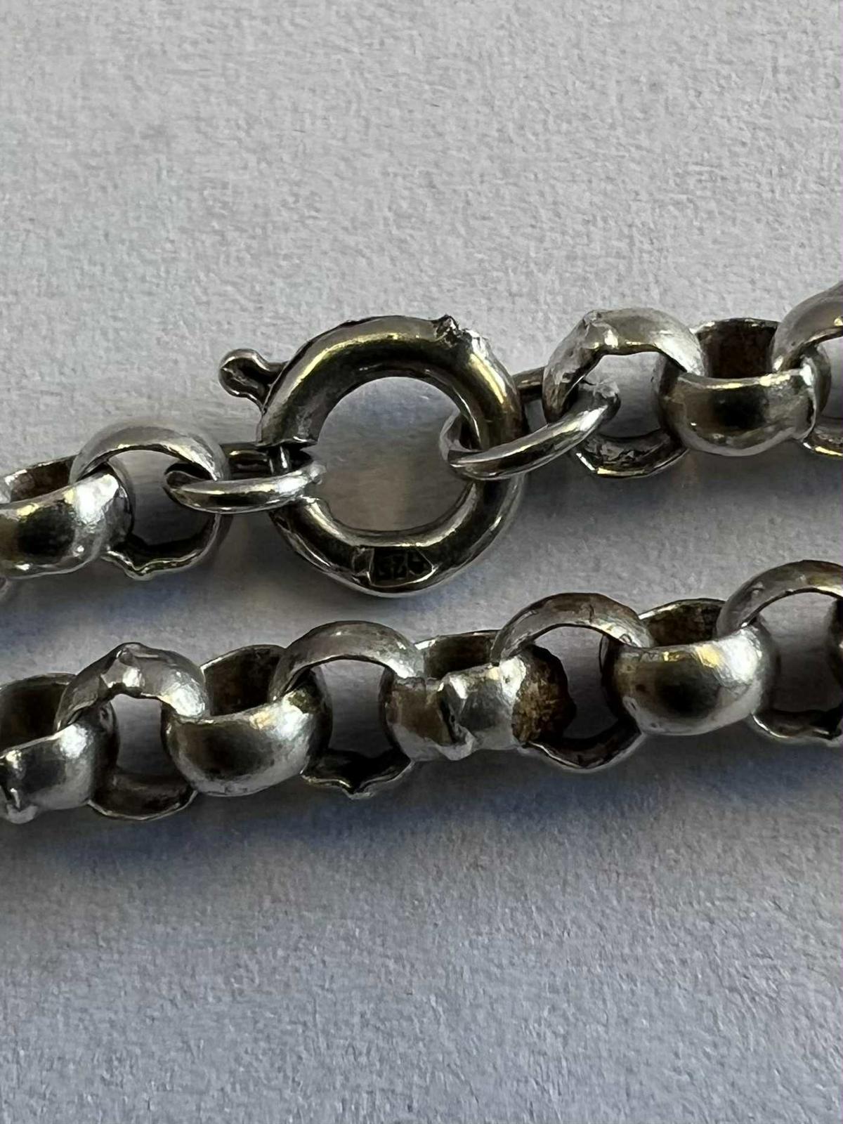 Quality 925 Sterling Silver Belcher Chain - 30 Inch - 29.87 Grams