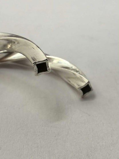 Quality 925 Sterling Silver Creole Hoop Earrings • 5.15 Grams